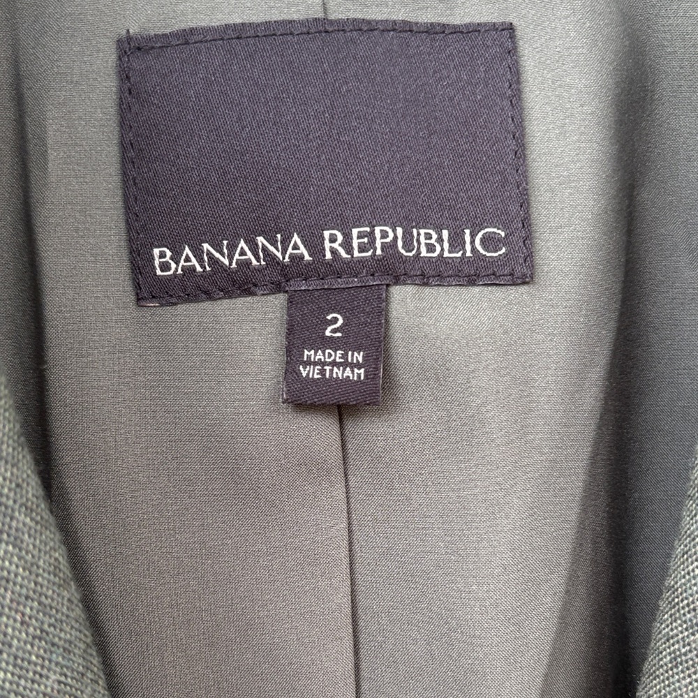 Banana Republic Women's Forest Green Blazer - Picture 2 of 10